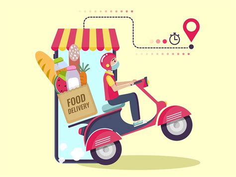 Online food delivery in 2020 | Food delivery, Online food, Food graphic ...