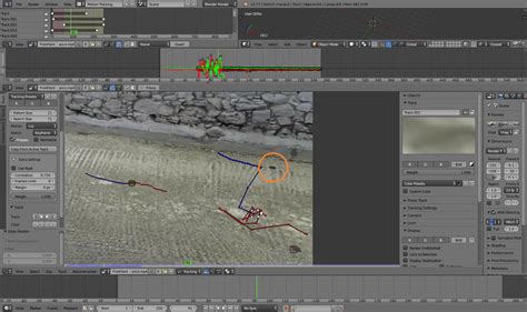 Set range of keyframes for motion tracking - Blender Stack Exchange