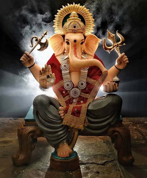 Ganpati murti HD phone wallpaper | Pxfuel