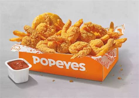 Popeyes Fries New Cajun Crispy Shrimp