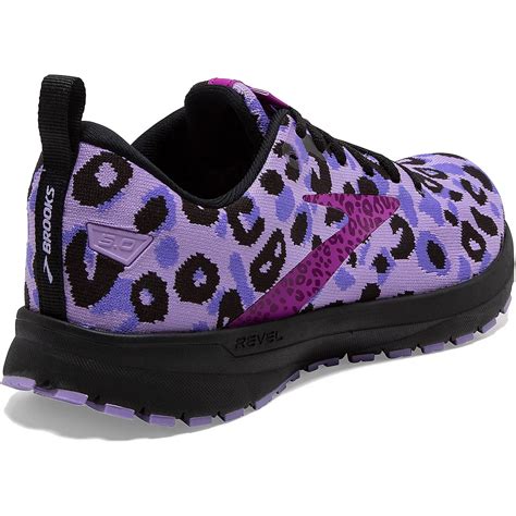 Brooks Women's Revel 5 Electric Animal Cheetah Running Shoes | Academy