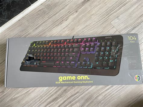 New in Box GAME ONN Gaming Keyboard 104 Keys - Etsy