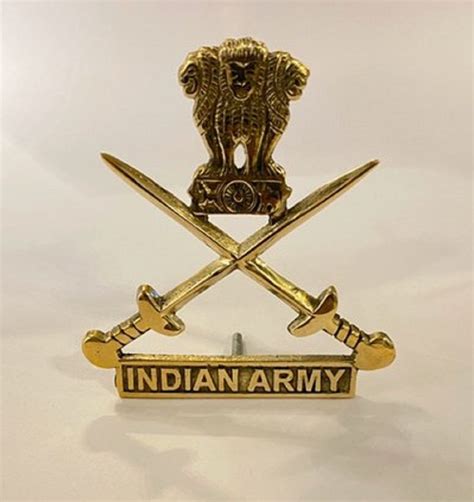 Yellow Indian Army Badges at ₹ 95/unit in Aligarh | ID: 22134613088