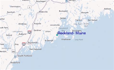 Rockland, Maine Tide Station Location Guide