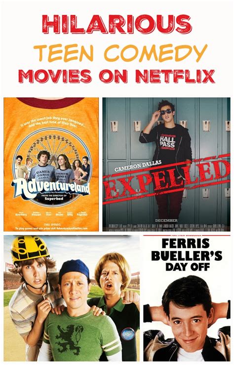 Best Comedy Movies for Teens on Netflix