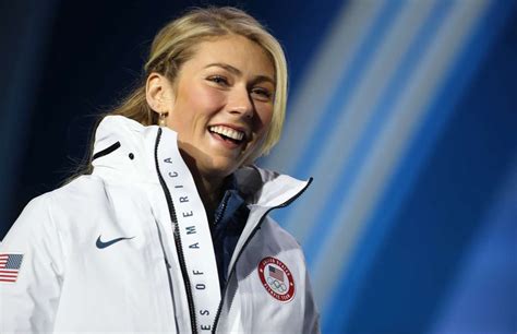 Mikaela Shiffrin: Award ceremony ALPINE SKIING at Olympic Winter Games ...