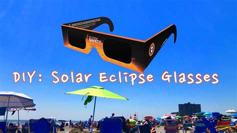 DIY: How To Make Solar Eclipse Glasses (EASY) - YouTube