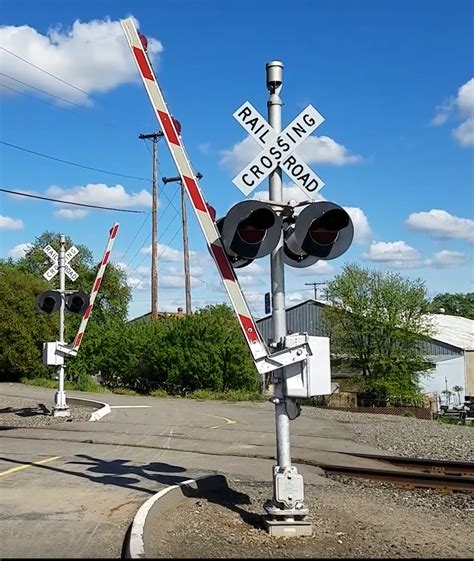 Solar Powered Railroad Crossing Signal