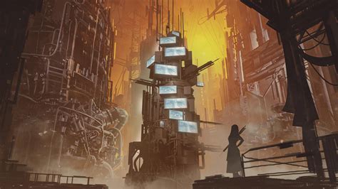 Dystopian City Concept by VincentiusMatthew on DeviantArt