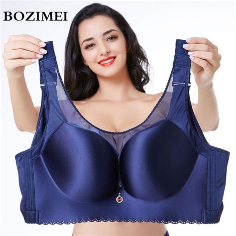 Big Size Seamless Bra Glossy Push Up Bra Sexy Lingerie Women Underwear ...