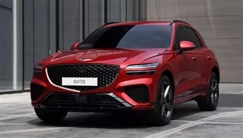 2022 Genesis GV70 compact crossover revealed - The Torque Report