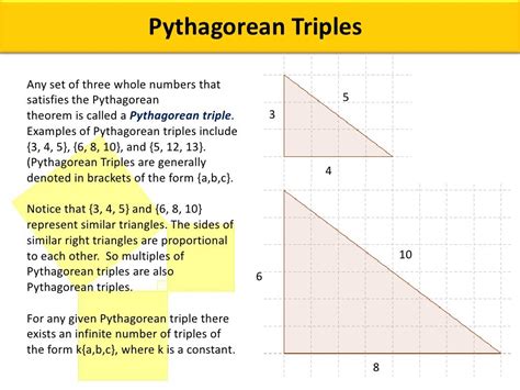 Pythagorean triples