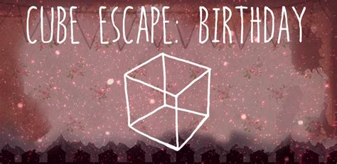 Cube Escape: Birthday is now available! - Rusty Lake Blog