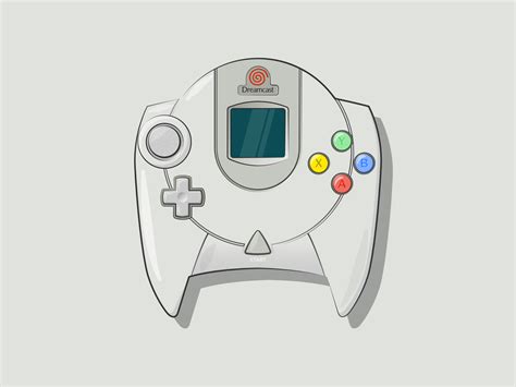 Dreamcast Controller by Genewal Design on Dribbble