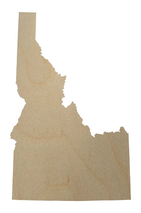 Idaho State Wood Shape | Idaho Wood Cutout