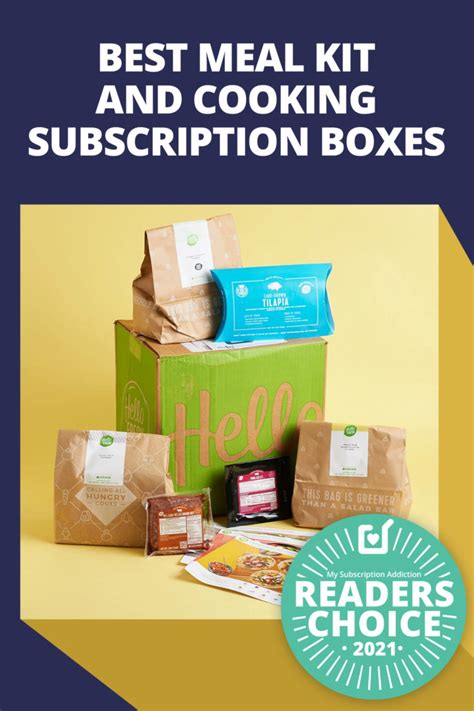 20 Best Meal Subscription Boxes In 2021 | MSA Reader's Choice