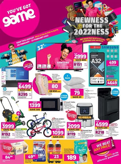 Game Specials 9 February 2022 | Game Store Specials | Game Catalogue