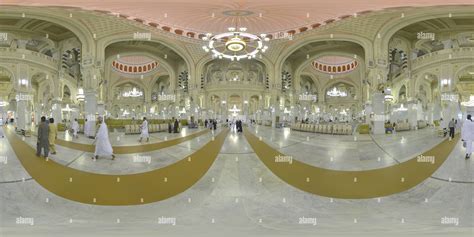 360° view of Al Masjid al-Haram ( Al-Haram Mosque - Alamy