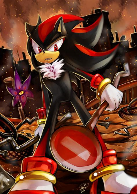 Shadow the hedgehog by LeonS-7 on DeviantArt