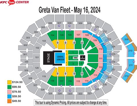 Yum Center Seating Chart Wwe | Cabinets Matttroy