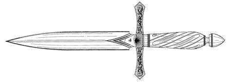 How To Draw A Dagger