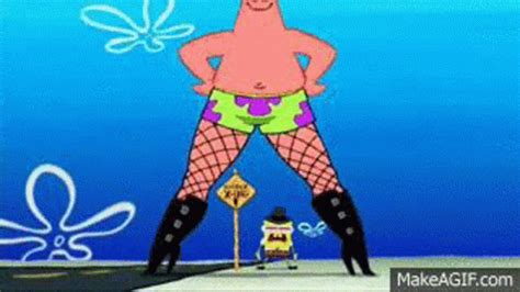 Patrick Star Rock GIF - PatrickStar Rock LongLegs - Discover & Share GIFs