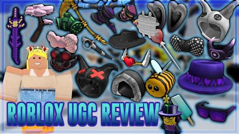 Roblox UGC Review #10 | Nice Items - YouTube