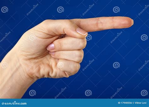 Direction Hand Gesture Royalty Free Stock Image - Image: 17940556