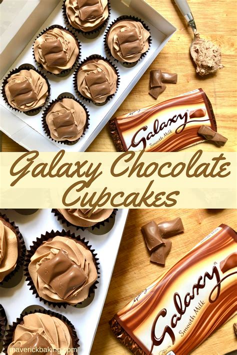 Galaxy Chocolate Cupcakes | Recipe | Baking, Chocolate recipes, Baking ...