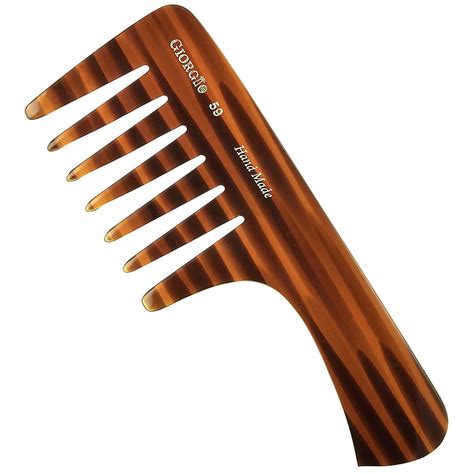 Amazon.com : Giorgio G59 Large Coarse Hair Detangling Comb, Wide Teeth ...