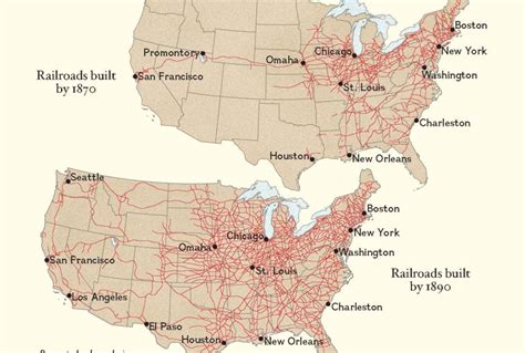 American Industrialization Map