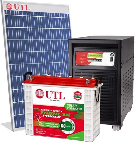 UTL Off Grid Solar System Price in India- Kenbrook Solar