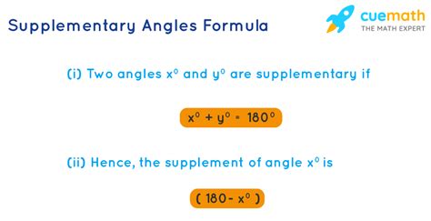 Supplementary Angles Formula - Learn the Formulas Related to ...