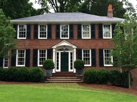 Idea by Suann Pierce on Build Porch | Brick exterior house, Red brick ...