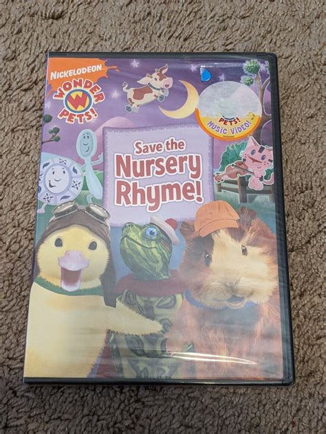 Wonder Pets! Save The Nursery Rhyme! (DVD, 2008) NEW & SEALED ...