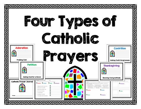 ️5 Types Of Prayer Worksheet Free Download| Gambr.co