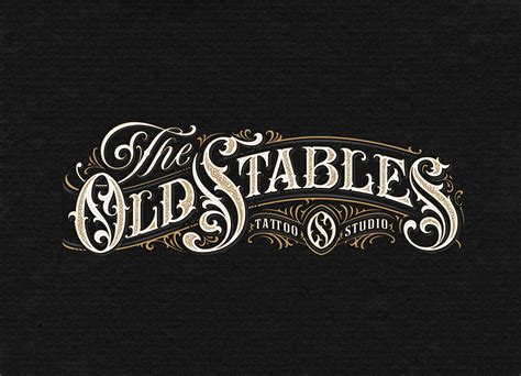 Vintage style lettering :: Behance