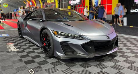 First 2022 Acura NSX Type S Sells For $1.1 Million At Monterey Auction ...