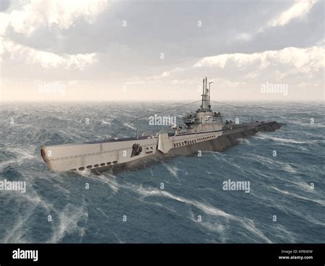 Sous-marin américain de la seconde guerre mondiale Photo Stock - Alamy