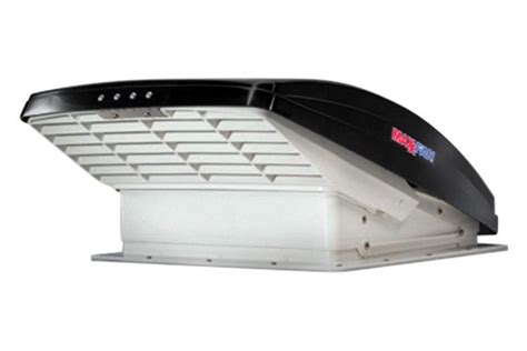 Maxxair® - Maxxfan Deluxe™ Roof Vent with Manual Lid & 10-Speed Fan ...