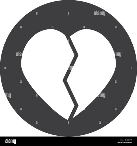 Broken Heart Symbol High Resolution Stock Photography and Images - Alamy