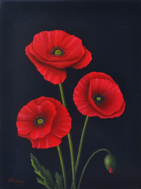 Red Poppies | Margo Munday Fine Art | Classical and Contemporary ...