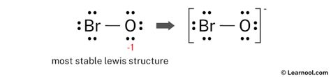 BrO- Lewis structure - Learnool