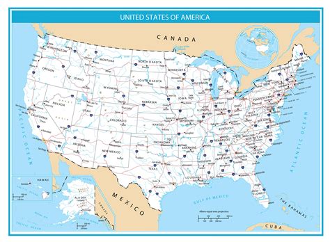 10+ Detailed united states map with cities image ideas – Wallpaper