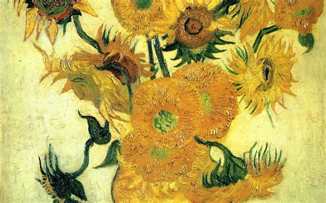 Original Sunflowers by Van Gogh Wallpapers - Top Free Original ...