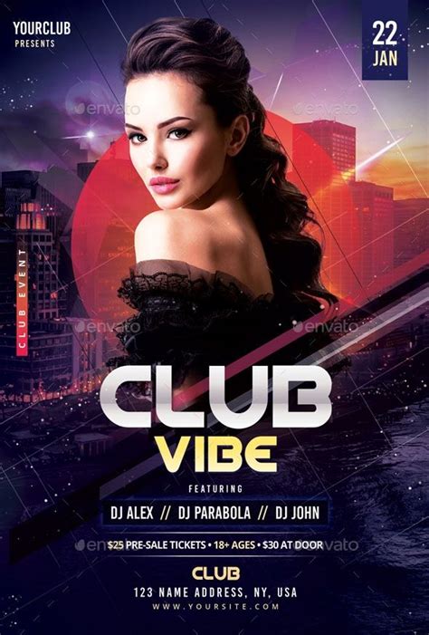 Club Flyer Templates | Event flyer templates, Club flyers, Event flyer