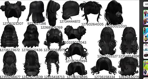 Black Hair(codes){not mine