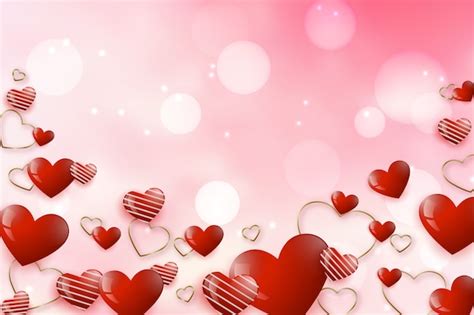 Premium Vector | Gradient valentine's day background