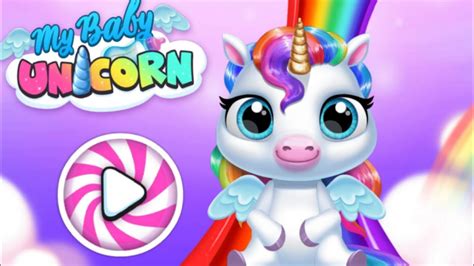 Fun New My Baby Unicorn Games - Virtual Pony Pet Care & Dress Up - YouTube