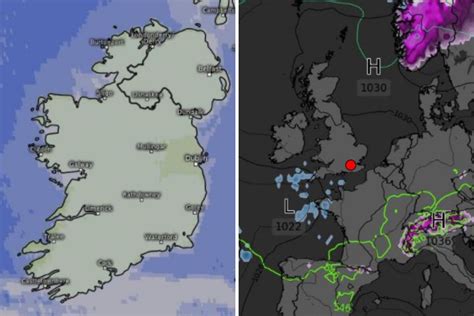 Irish weather forecast - Dry, sunny spells with top temperatures of 12C ...